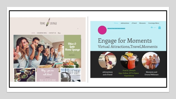Olive and Latte brings to readers and viewers Olive and Latte Home Lounge while Engagevu presents Engage for Moments