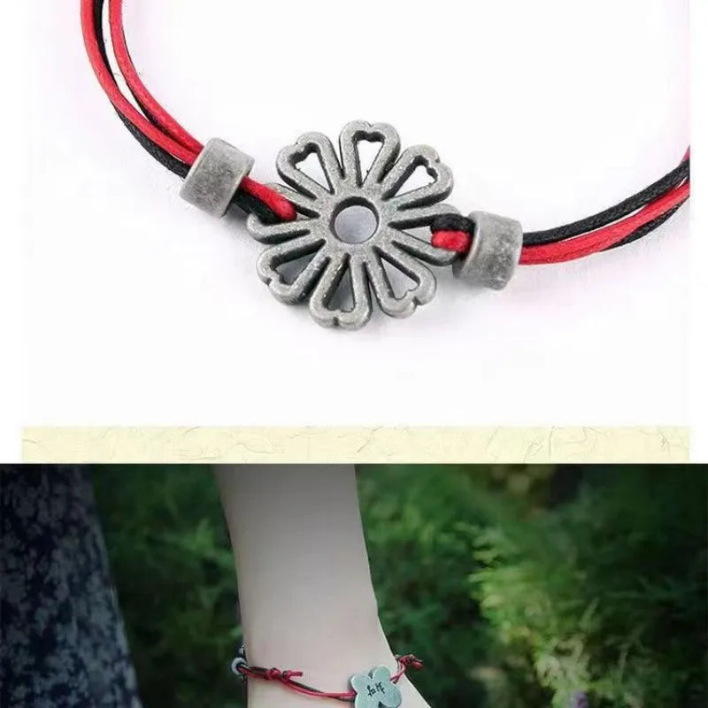 2023 Korean New SUGA Same Hope Butterfly Flower Bracelet Fashion Trend Men and Women Jewelry Accessories Gift