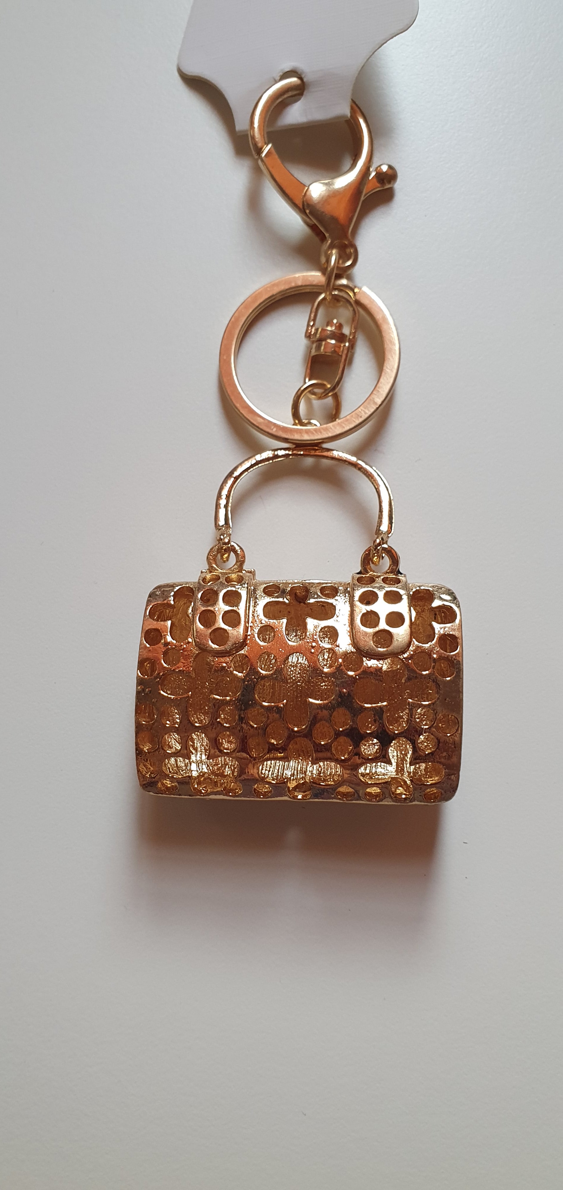 Rhinestone Bag charm and key chain